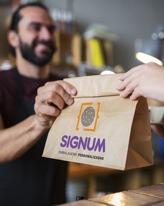 Entrega embalagem Signum
